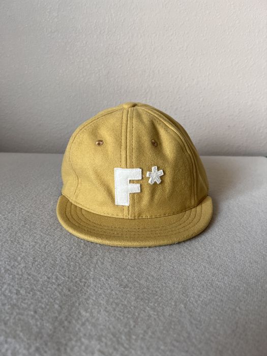 GOLF le FLEUR F* FITTED CAP YELLOWHand-sewn