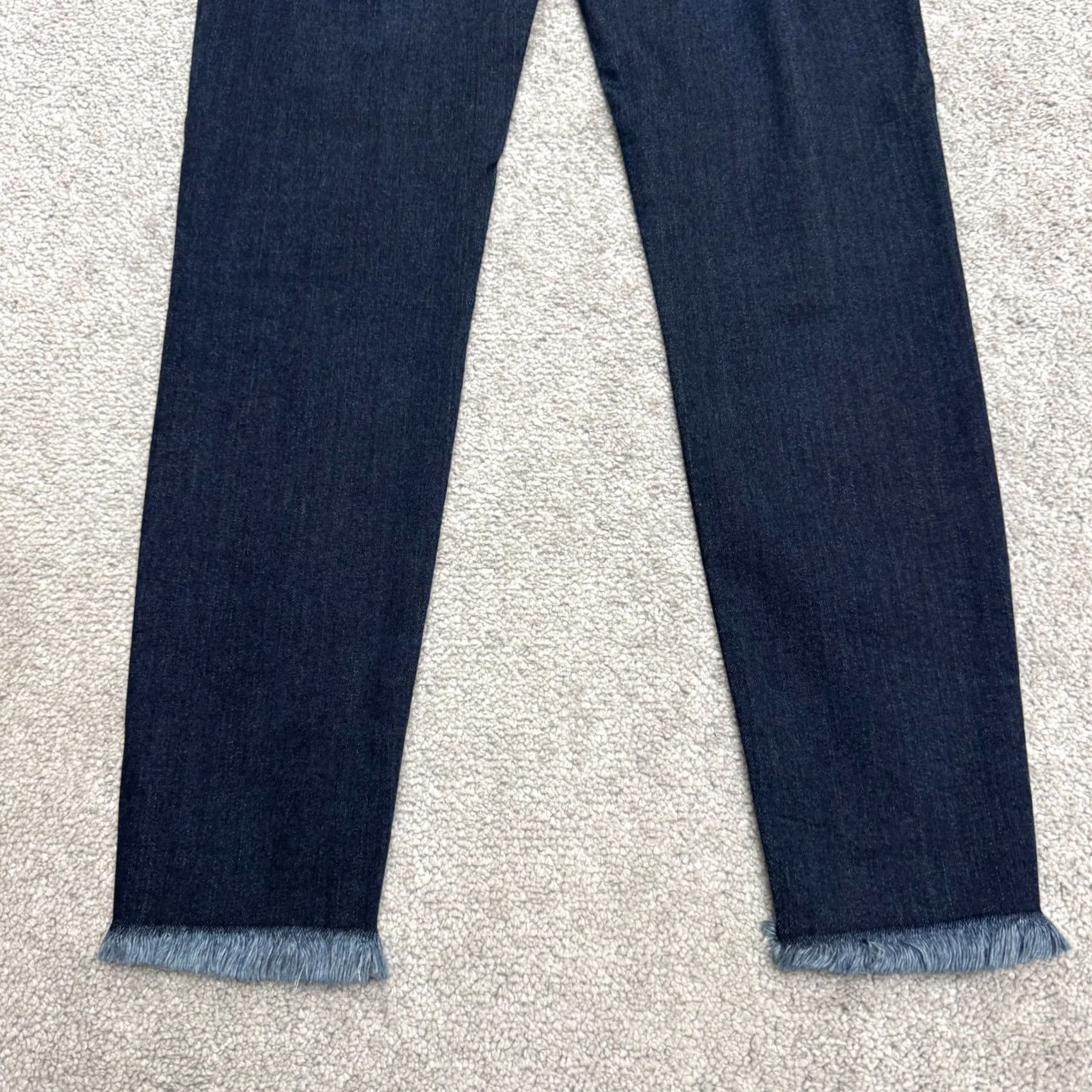 Denime JUST BLACK Jeans Women 27 Blue Dark Wash Mid Rise Skinny Denim 5-Pocket Jeans Size 27" / US 4 / IT 40 - 5 Thumbnail