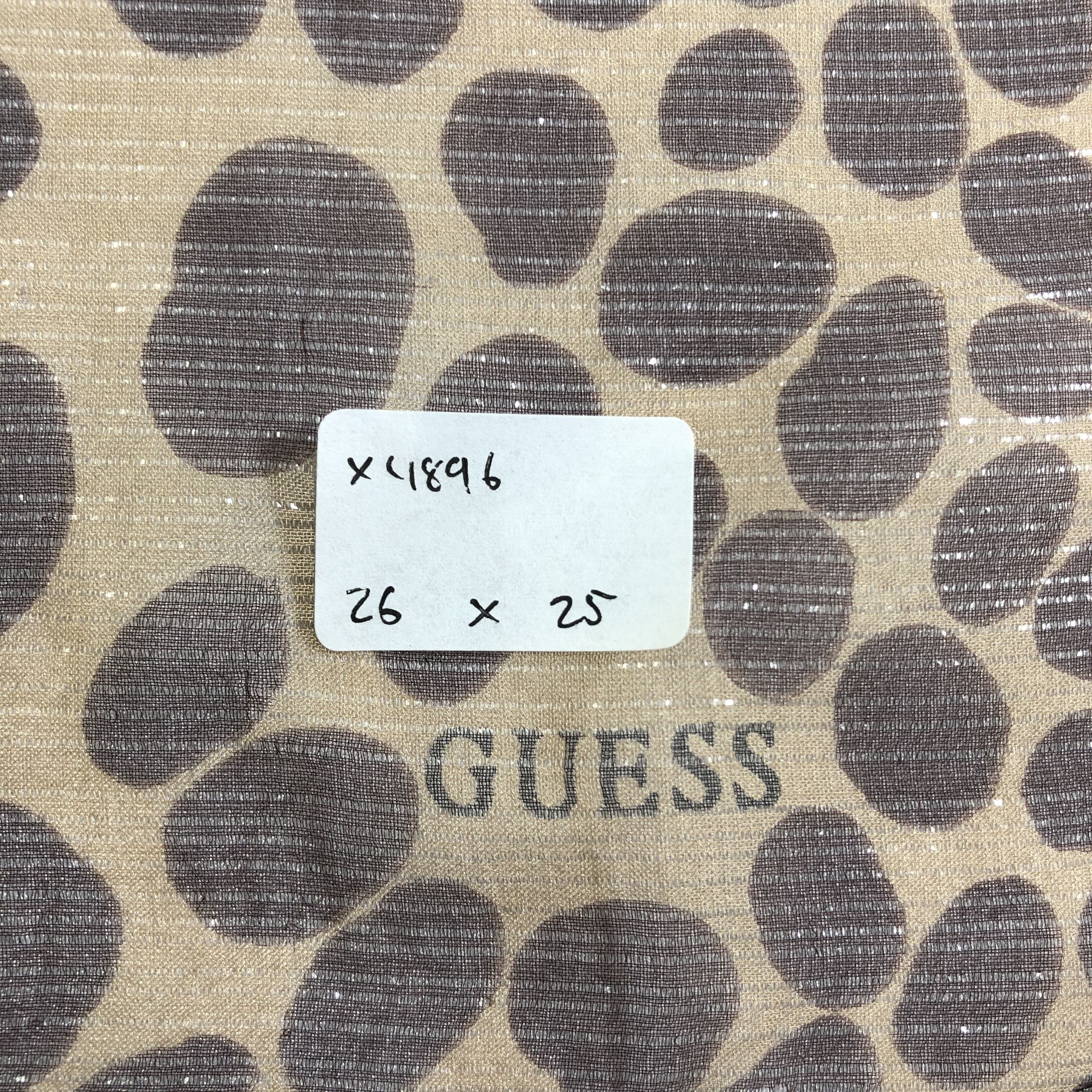 Guess × Vintage Vintage Guess Silk Scarf Size ONE SIZE - 7 Thumbnail
