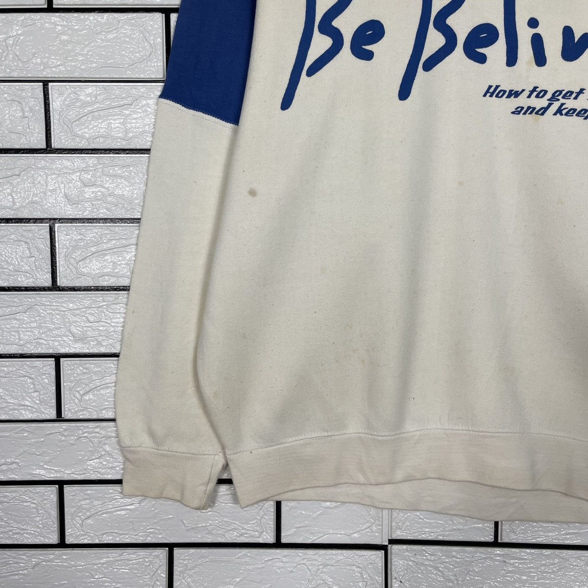 Japanese Brand Be Belive Crewneck Sweatshirt Size US M / EU 48-50 / 2 - 3 Thumbnail