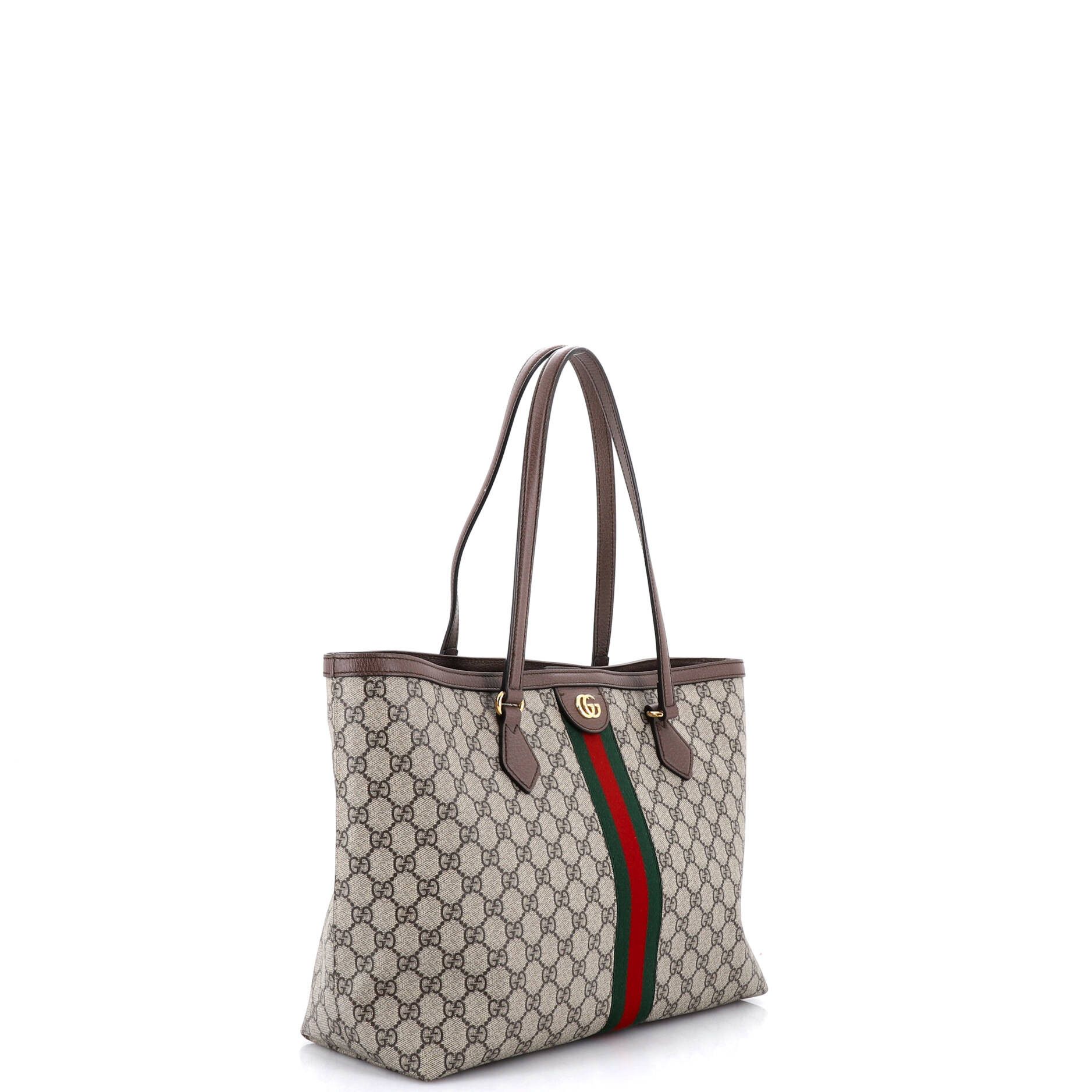 Gucci Ophidia shopping tote gg coated canvas medium Size ONE SIZE - 1 Thumbnail