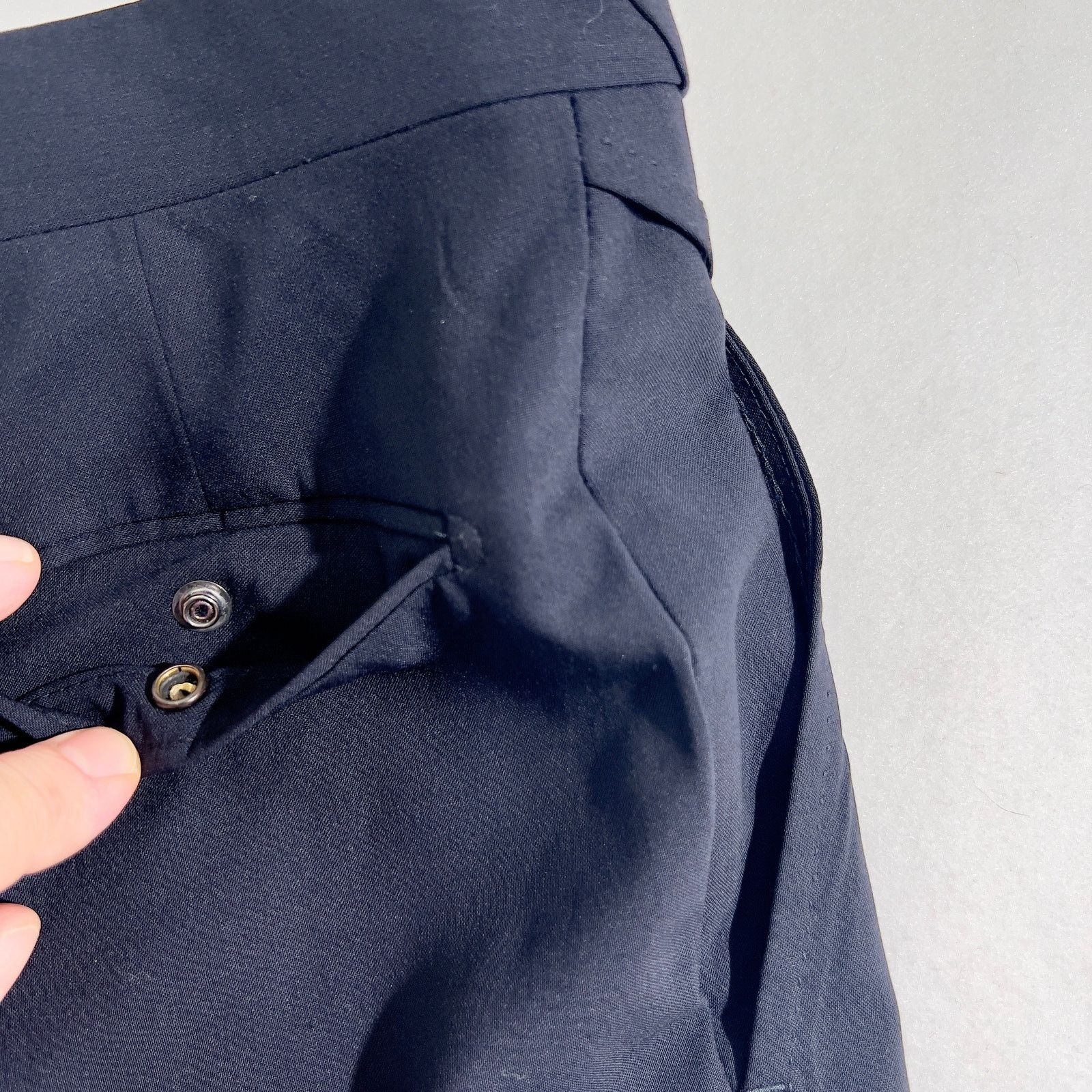 Thierry Mugler Dress Pants Thierry Mugler Paris Men's W39 x L31.5 Blue Size US 39 - 5 Thumbnail