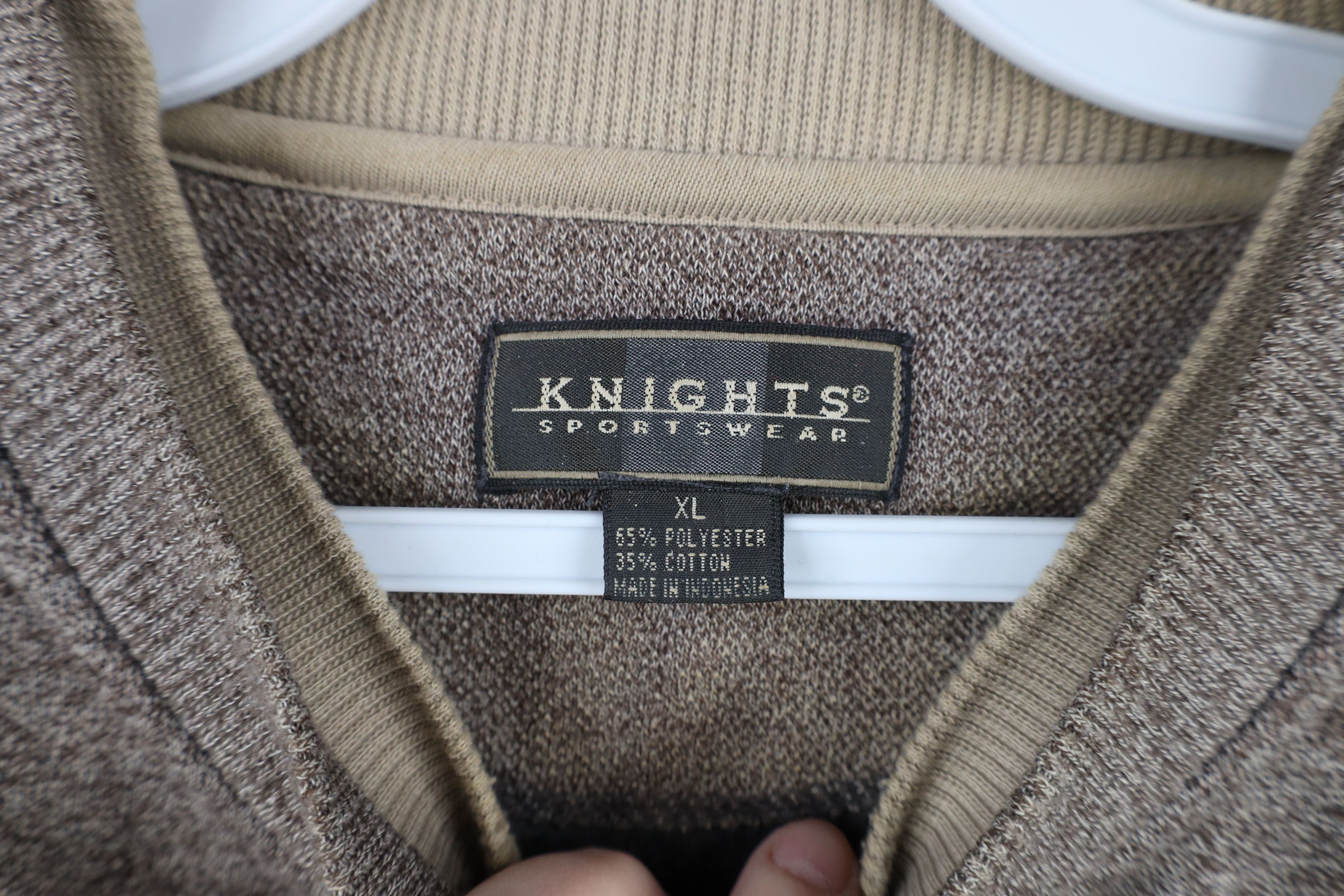 Vintage Vintage 90s Streetwear Faded Checkered Crewneck Sweatshirt Size US XL / EU 56 / 4 - 7 Thumbnail