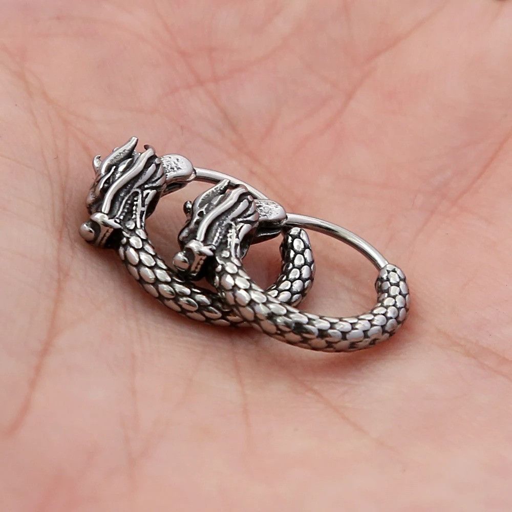 Japanese Brand × Vintage Vintage Dragon Earrings Size ONE SIZE - 6 Thumbnail