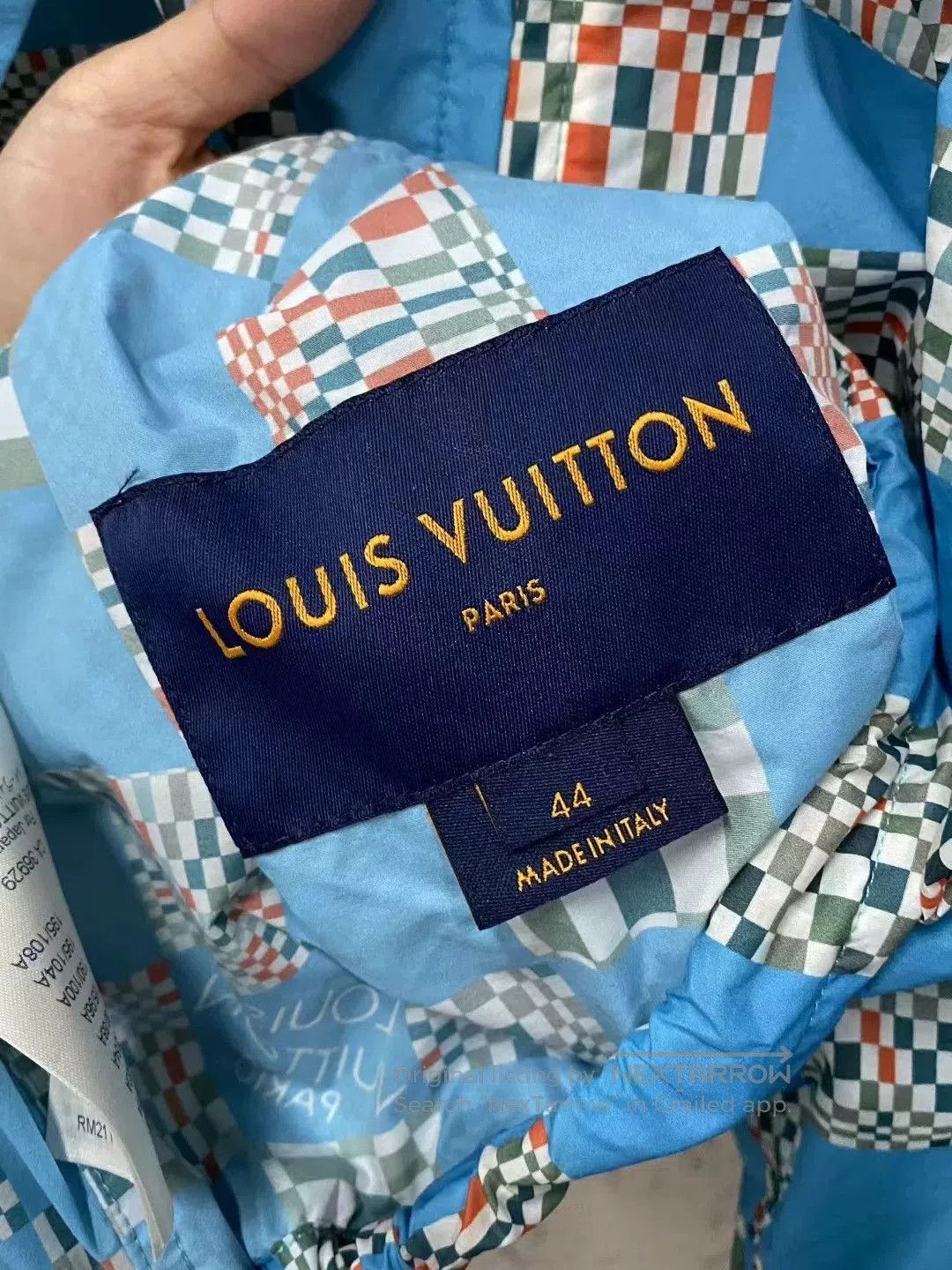 Louis Vuitton Louis Vuitton Blue Damier Logo Jacket. Size US S / EU 44-46 / 1 - 6 Thumbnail