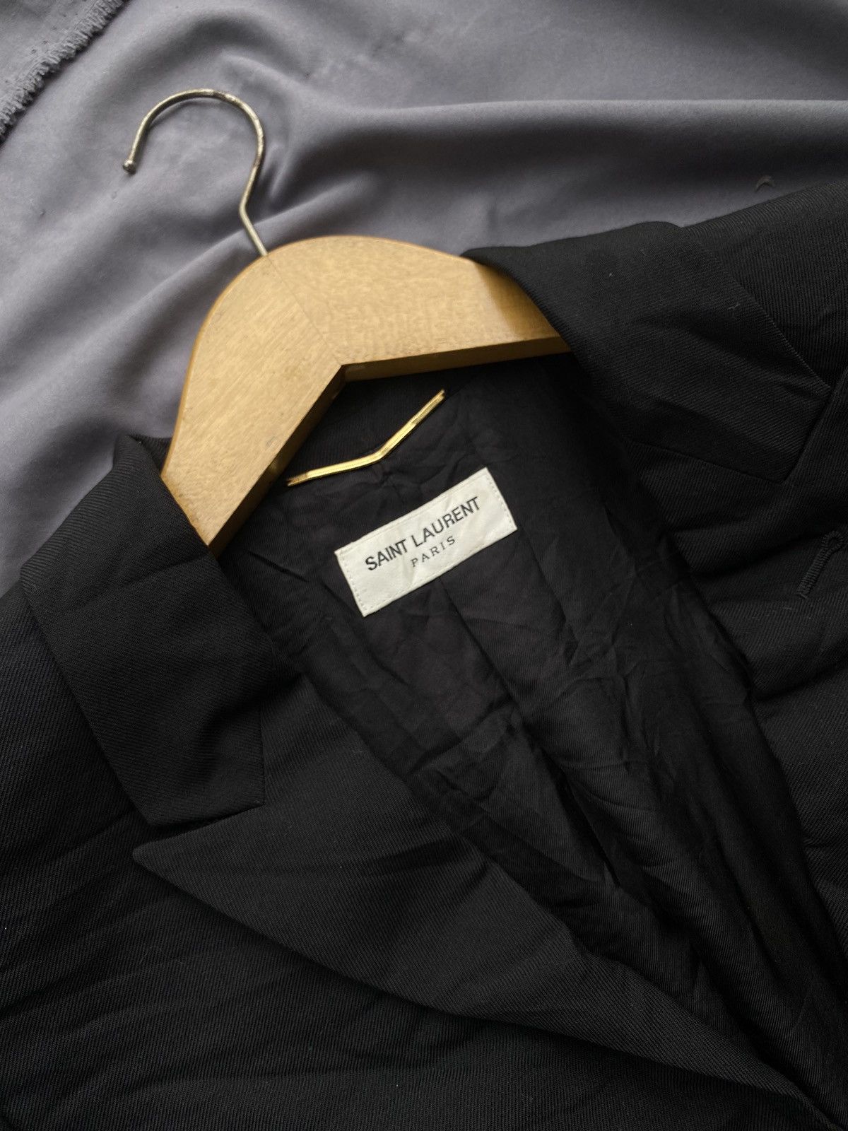 Saint Laurent Paris Saint Laurent FW18 Blazer Size M / US 6-8 / IT 42-44 - 3 Thumbnail