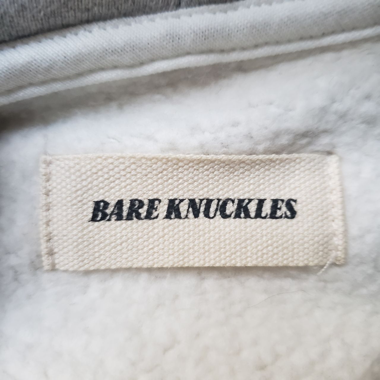 Bare Knuckles Bare Knuckles Basics Hoodie Grey Size US XXL / EU 58 / 5 - 2 Thumbnail