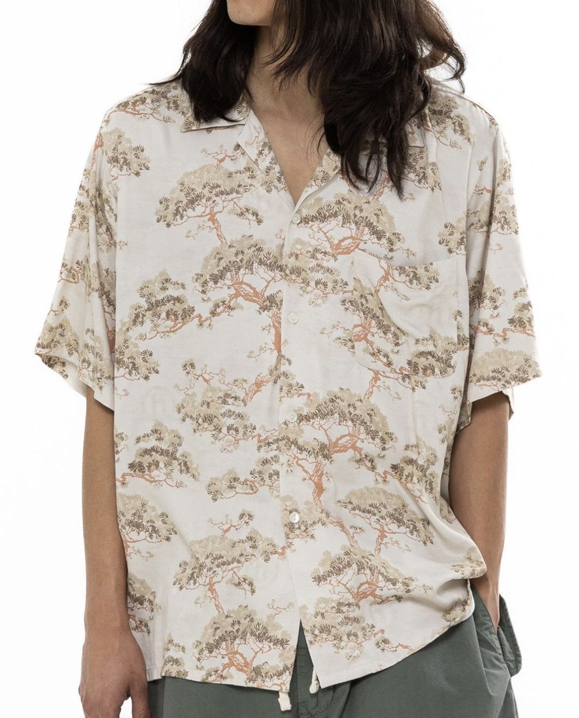 HIDDEN HIDDEN NY Bonsai Button Up Shirt - Medium Size US M / EU 48-50 / 2 - 1 Thumbnail