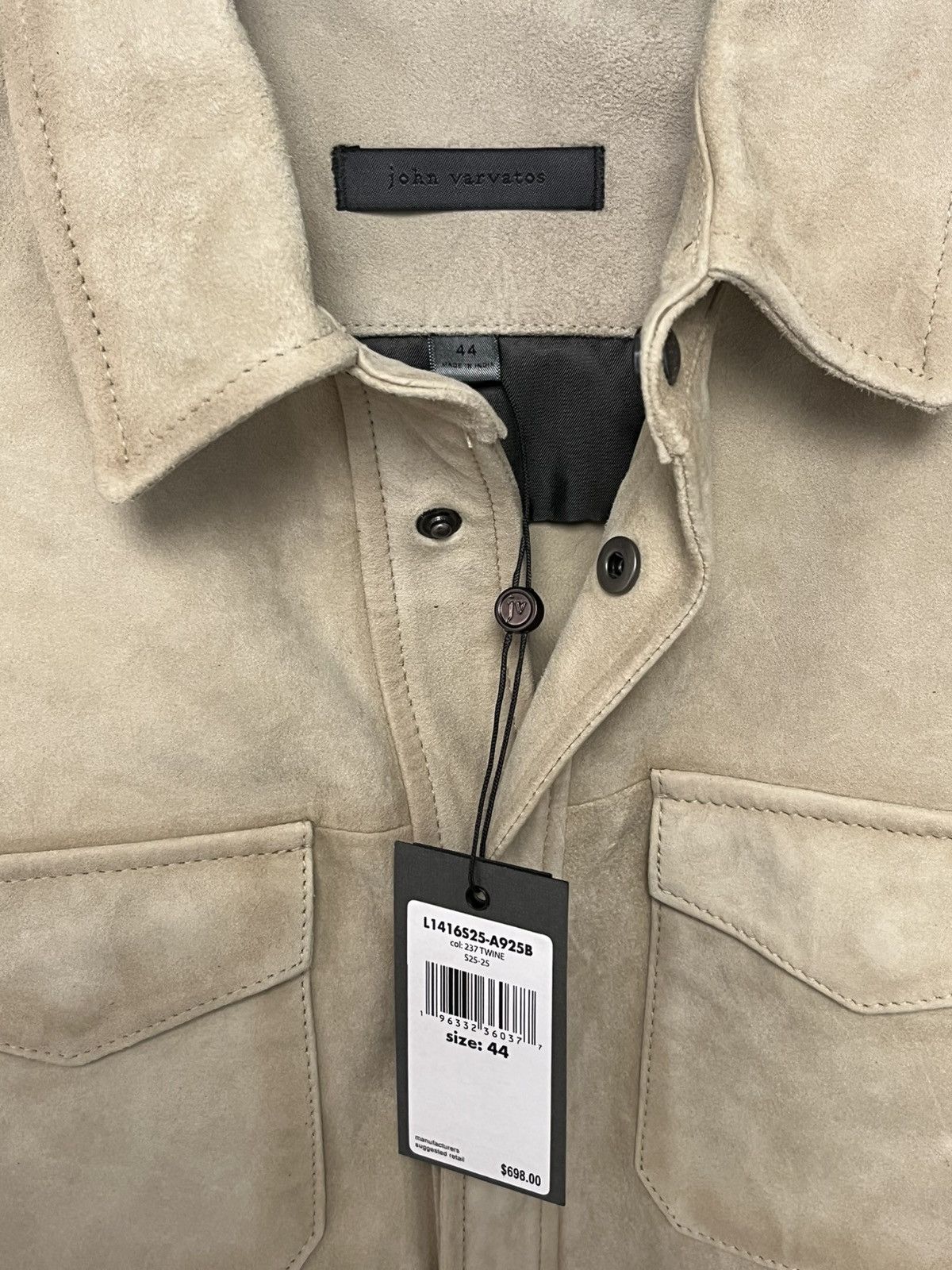 John Varvatos Izzy shirt jacket. Size EU 44 USA 34 Size US S / EU 44-46 / 1 - 20 Thumbnail