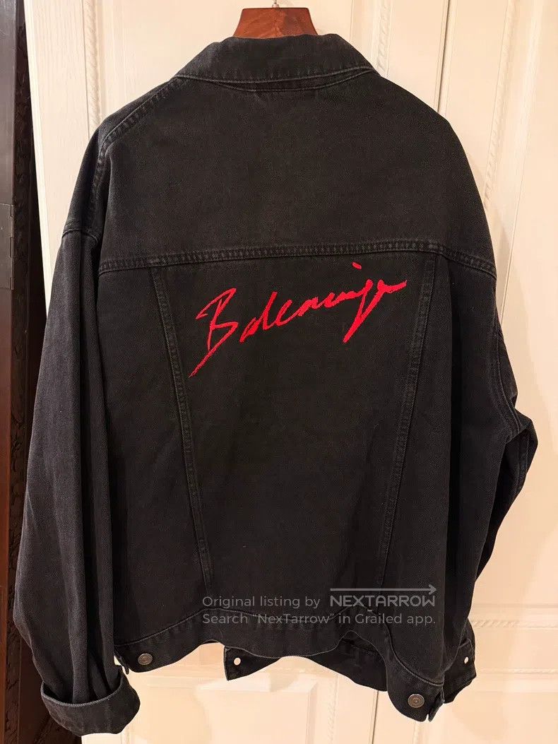 Balenciaga Balenciaga Denim jacket coat, size 46 Size US S / EU 44-46 / 1 - 4 Thumbnail