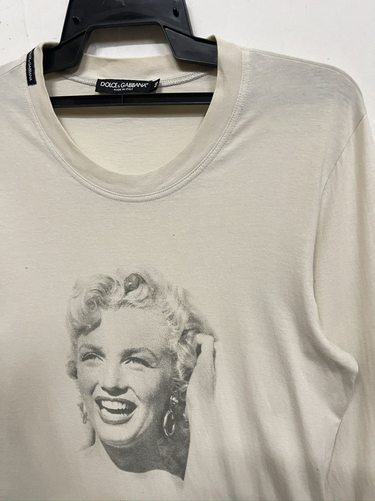 Dolce & Gabbana Grail‼️2006 DOLCE & GABBANA Marilyn Monroe long sleeve tshirt Size L / US 10 / IT 46 - 2 Thumbnail