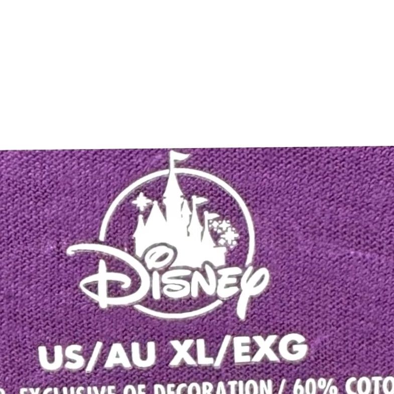 Disney Disney T-Shirt Womens XL Purple Geometric Good To Be Bad Long Sleeve NEW Size XL / US 12-14 / IT 48-50 - 5 Thumbnail