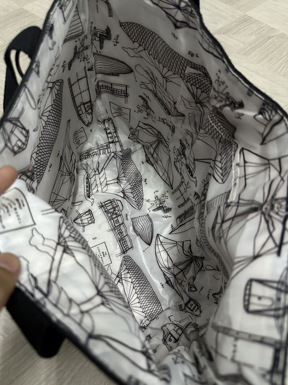 Ne-Net Ne-Net Issey Miyake “The Bird” Tote Bag Size ONE SIZE - 9 Thumbnail