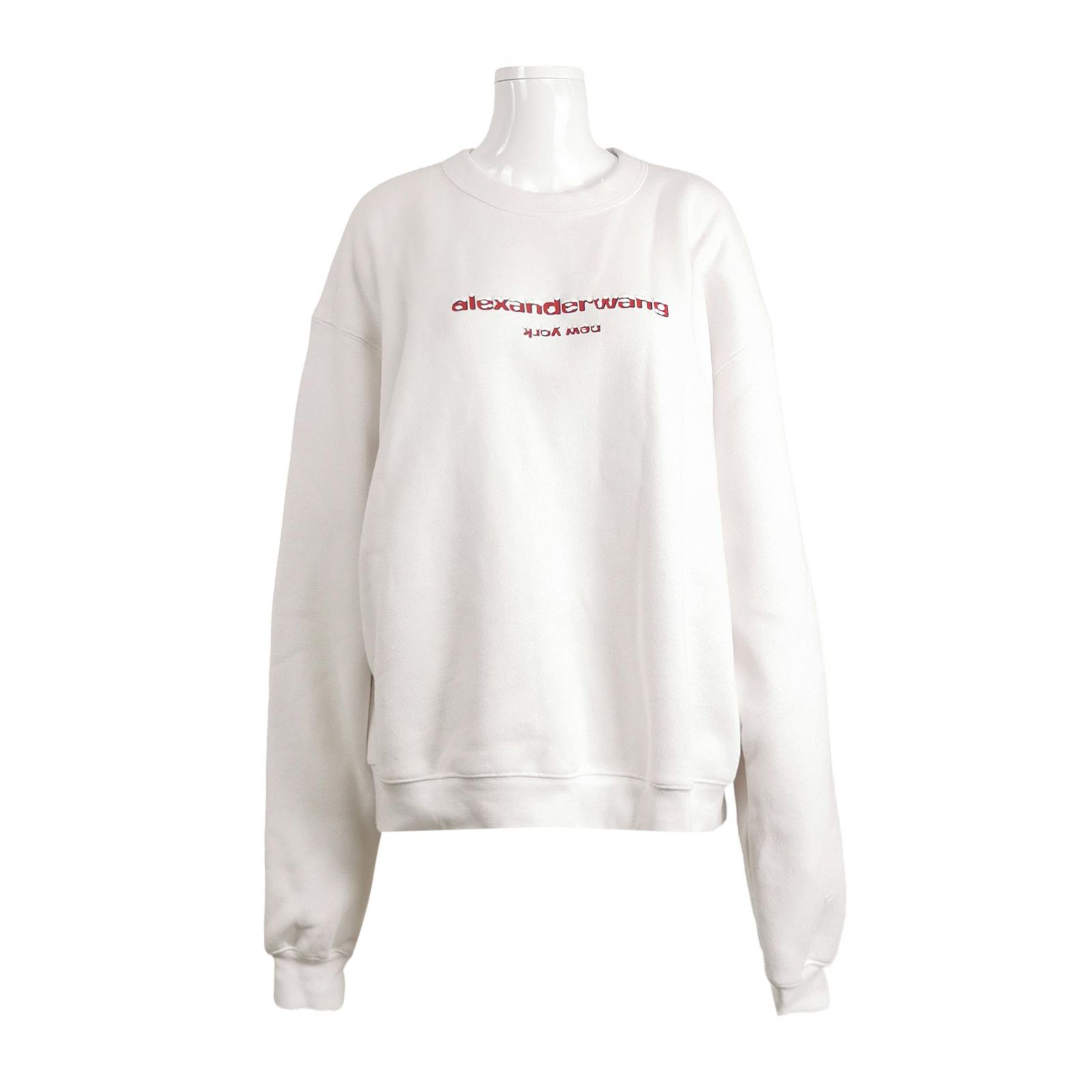 Alexander Wang Alexander Wang Logo Crewneck Sweatshirt XL Size US XL / EU 56 / 4 - 1 Thumbnail