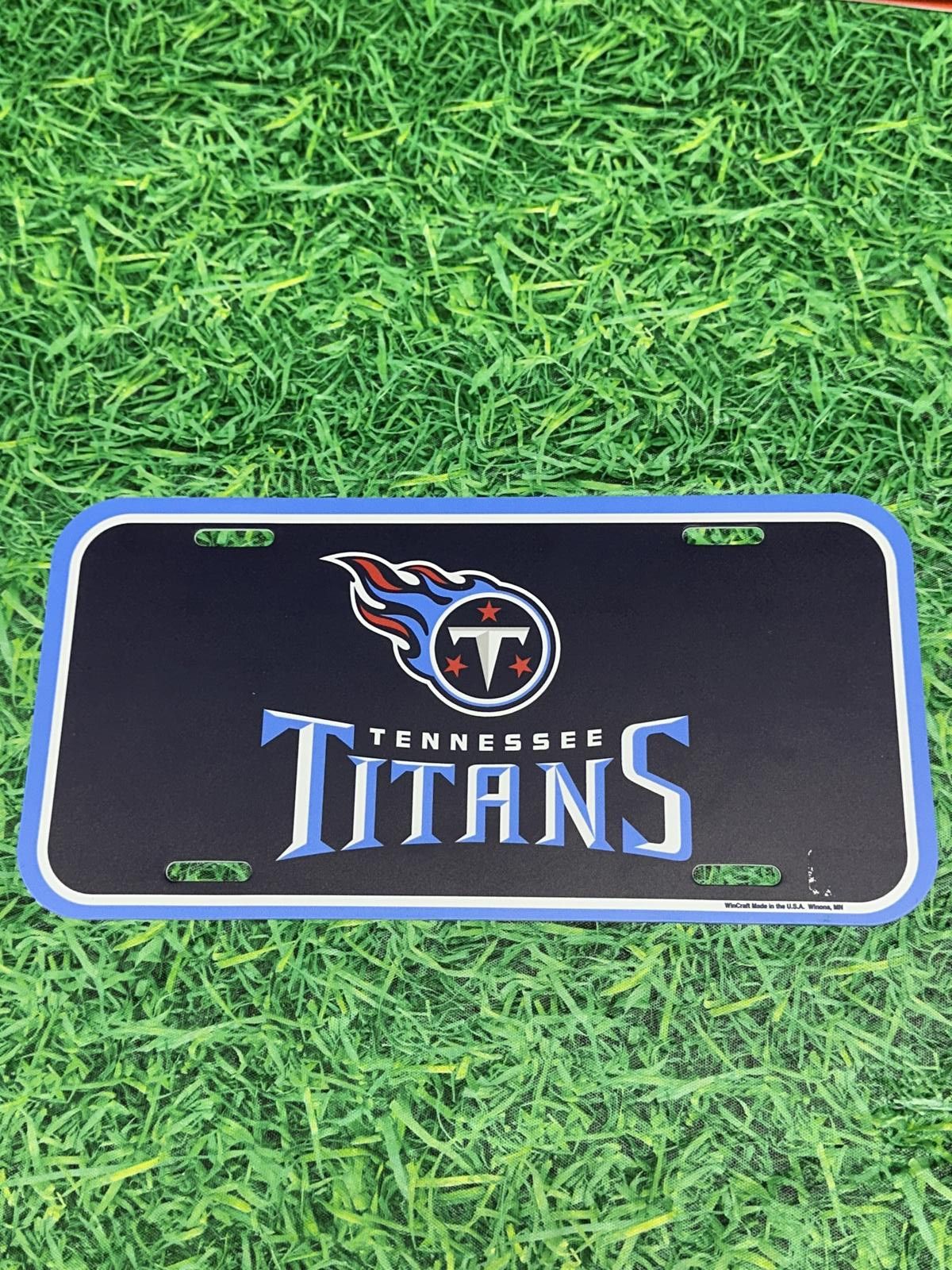 NFL Tennessee License Plate Plastic NFL NEW Size ONE SIZE - 1 Preview