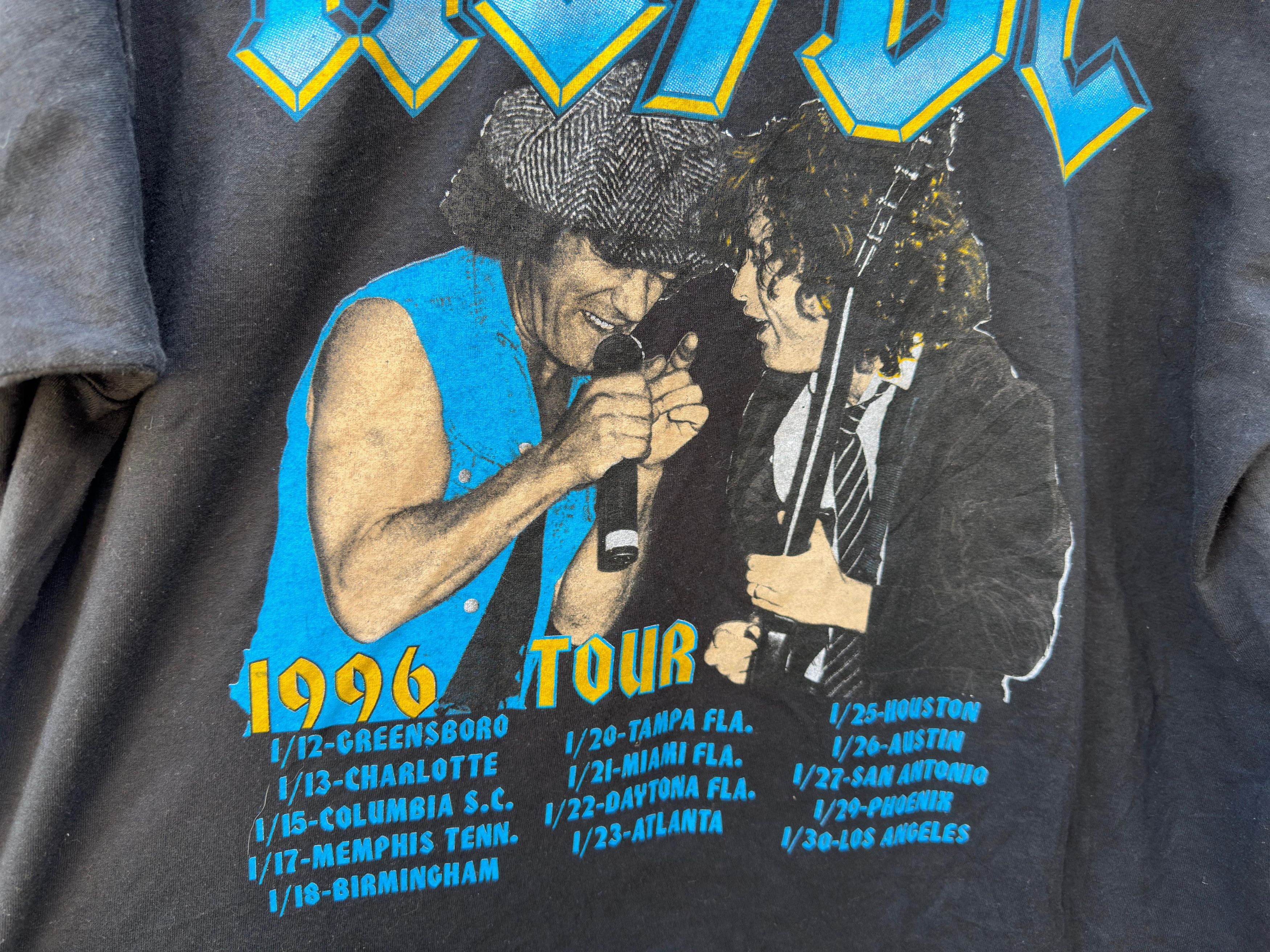 AC/DC Vintage 1996 AC/DC “Ballbreaker” World Tour Tee Size US XL / EU 56 / 4 - 11 Thumbnail