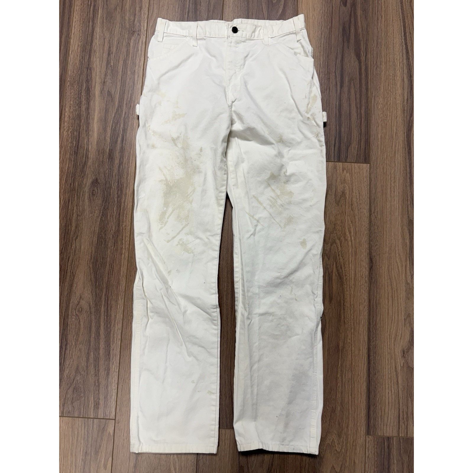 Dickies × Streetwear × Vintage 00s White Dickies Dunn Edwards