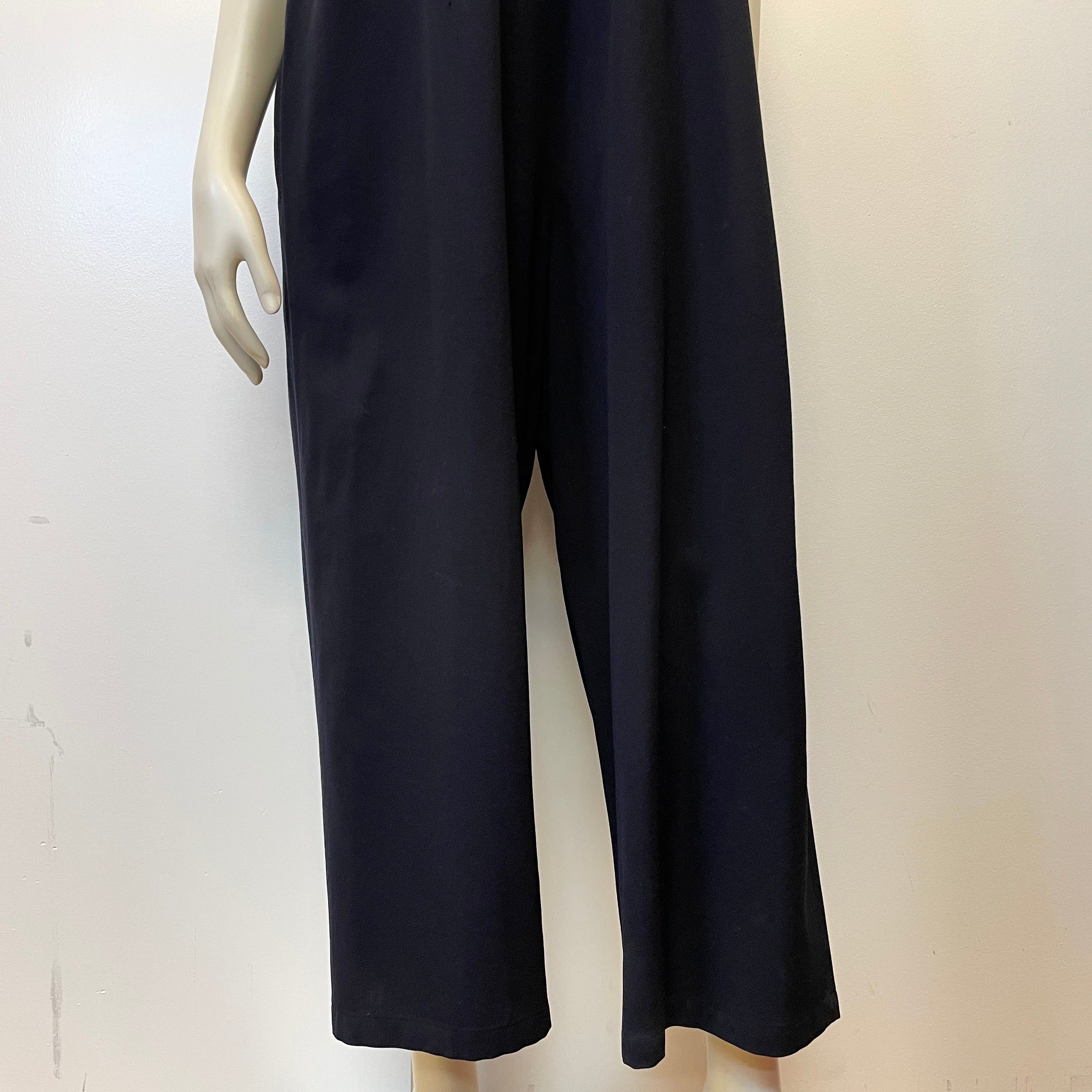 Yohji Yamamoto Yohji Yamamoto Navy Blue Vintage Designer Jumpsuit Size M Size 30" / US 8 / IT 44 - 6 Thumbnail