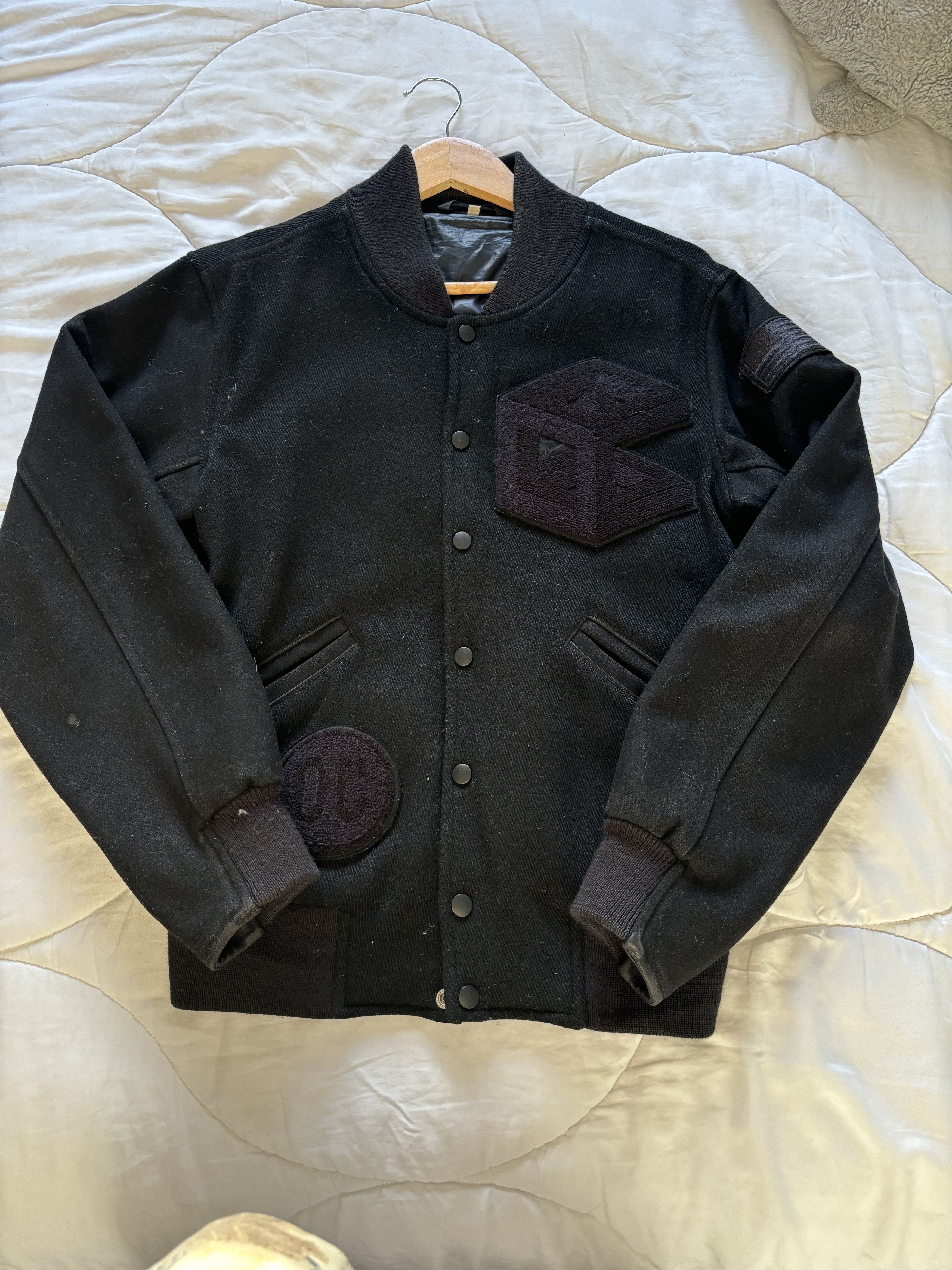 Opening Ceremony Opening Ceremony Small Black Varsity Wool Black Size US S / EU 44-46 / 1 - 1 Thumbnail