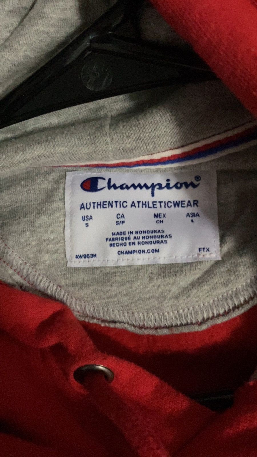 Champion Champion hoodie small red Size US S / EU 44-46 / 1 - 3 Thumbnail