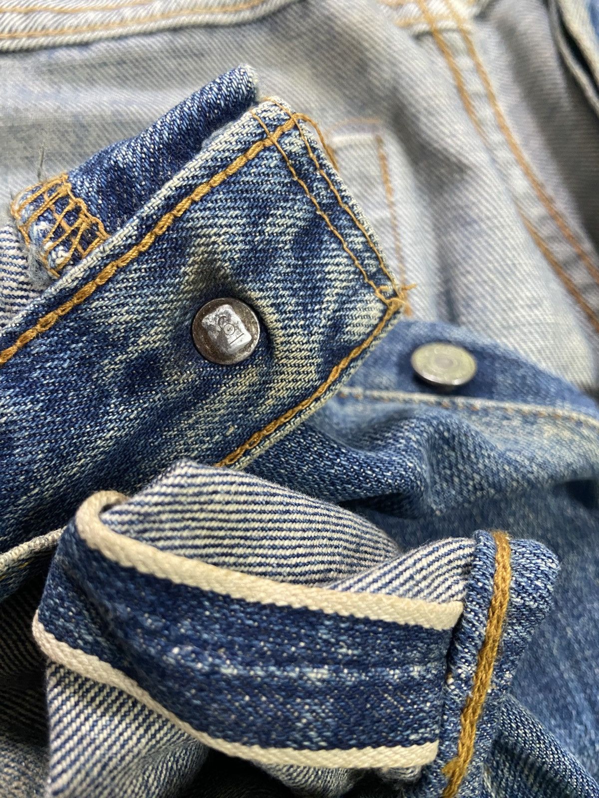 Levi's Vintage 70s Levis 501 BIG E Selvedge Button #6 denim Jeans Size US 32 / EU 48 - 6 Thumbnail
