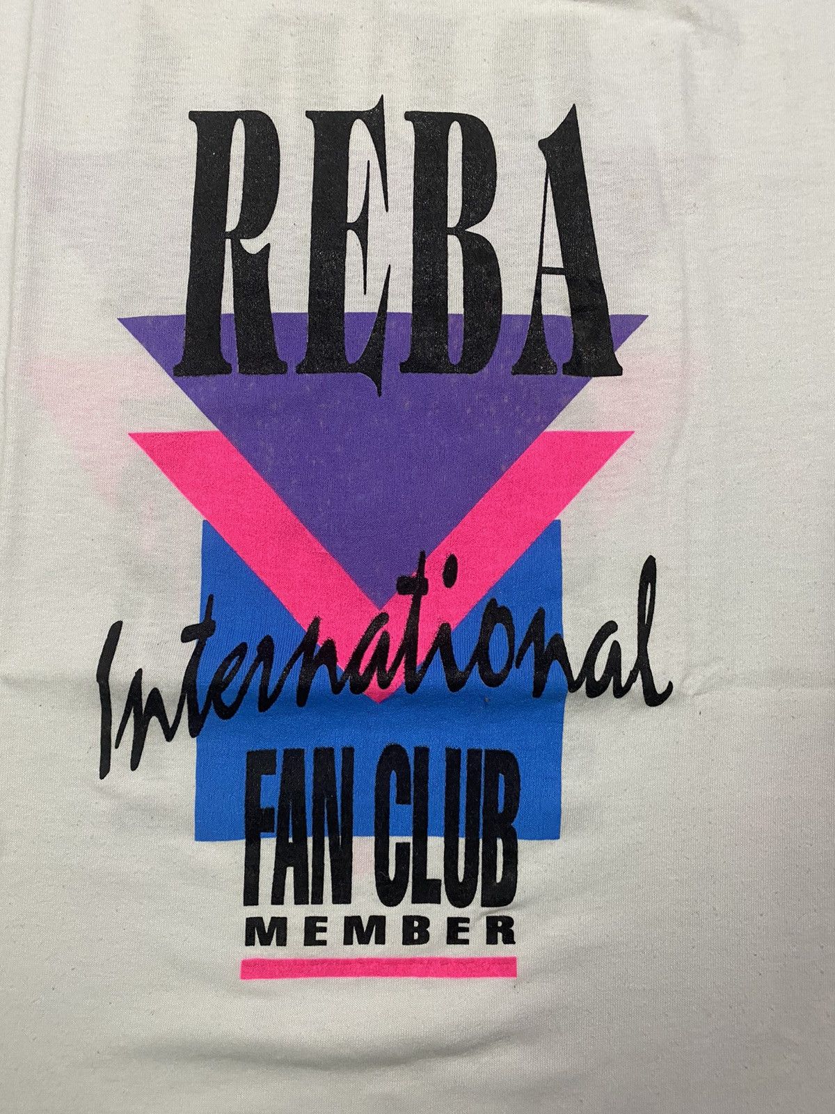 Band Tees Vintage Reba Fan Club Member T-Shirt Size US XXL / EU 58 / 5 - 6 Thumbnail