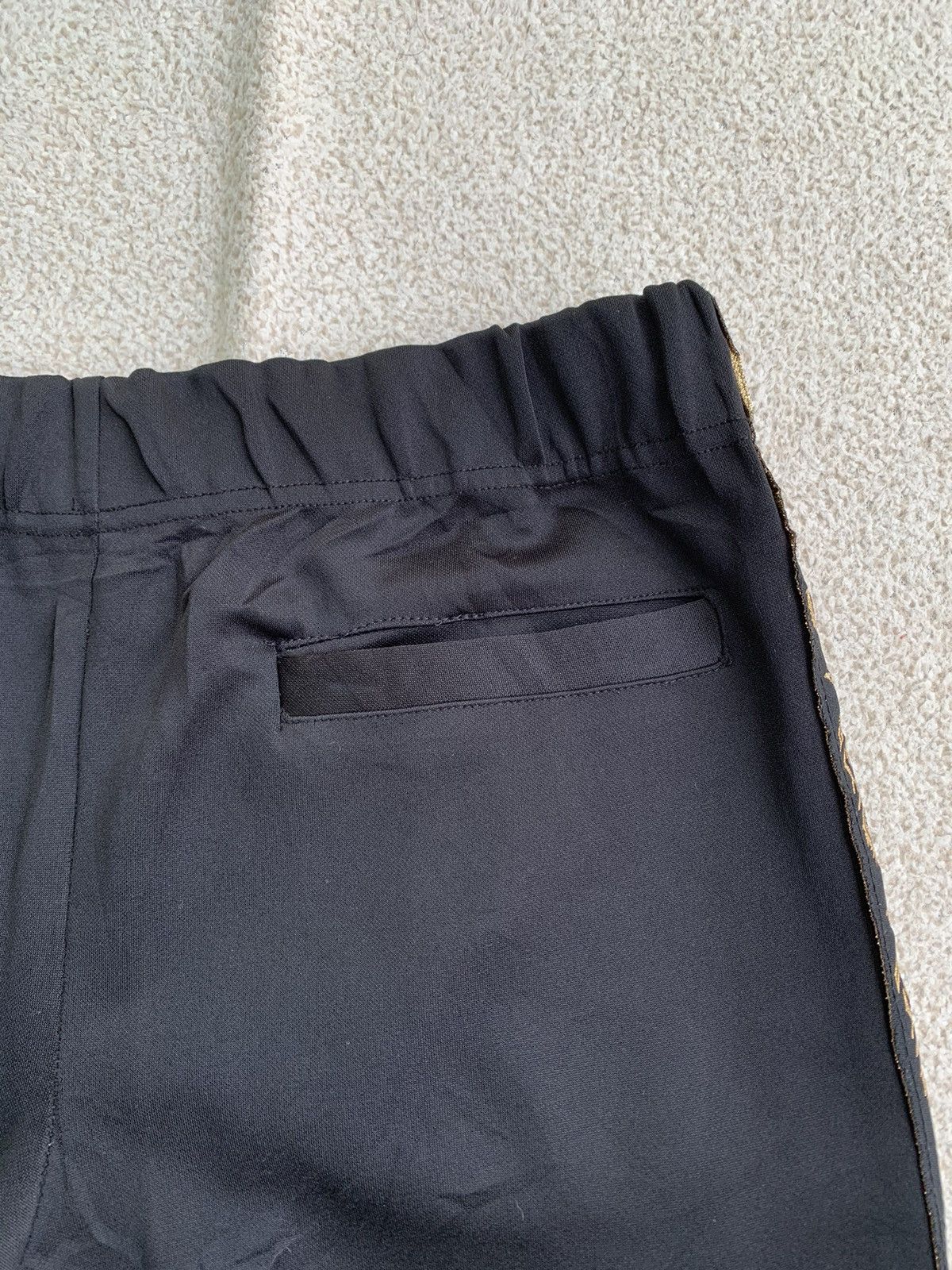 If Six Was Nine × Japanese Brand × Le Grande Bleu (L.G.B.) Drestrip Far Las Black Trackpants Size US 30 / EU 46 - 7 Thumbnail