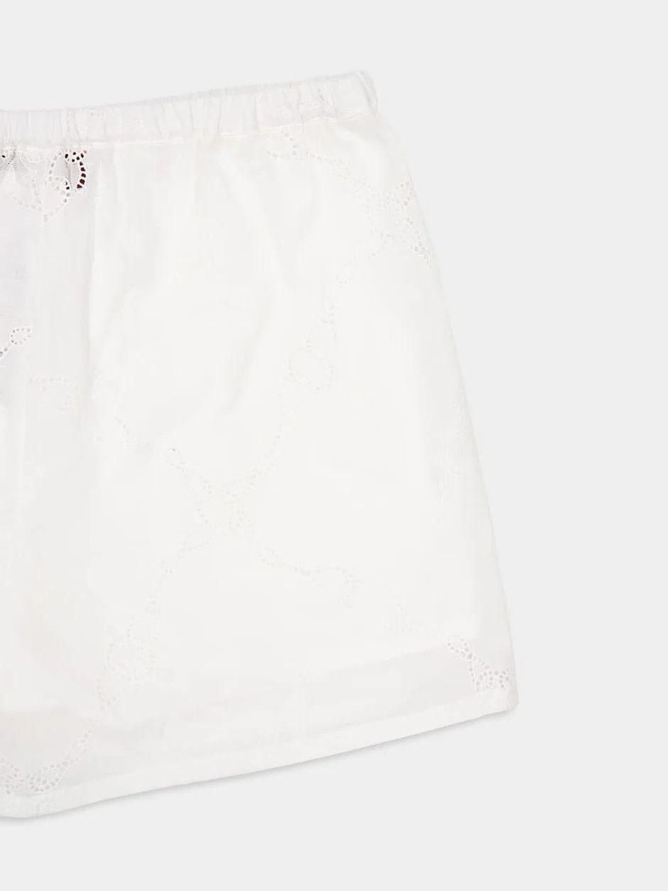 Gucci oc11z1125 Short Horsebit Sangallo in Off White Size 26" / US 2 / IT 38 - 4 Thumbnail