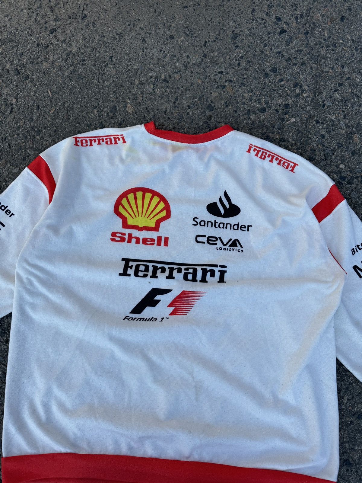Ferrari Mens Vintage Ferrari Sweatshirt formula 1 racing jacket y2k Size US XL / EU 56 / 4 - 16 Thumbnail