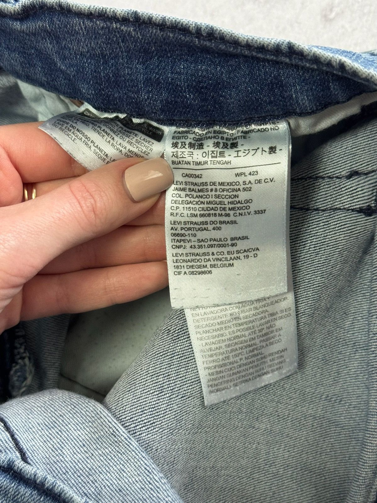 Levi's × Vintage Vintage Levis 511 Jeans Denim Pants Straight Premium W34 L30 Size US 34 / EU 50 - 11 Thumbnail