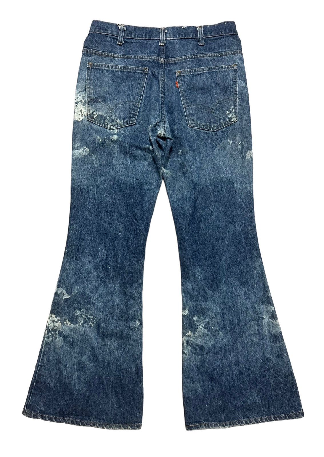 Levi's Vintage Clothing RARE‼️ Vintage 1970s Levi's Orange Tab Big Bell Bottom Flares Size US 31 - 2 Thumbnail
