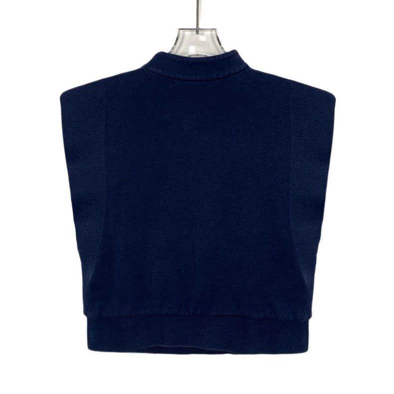 Louis Vuitton Louis Vuitton 22 navy logo printed chain cotton crewneck s Size S / US 4 / IT 40 - 2 Thumbnail