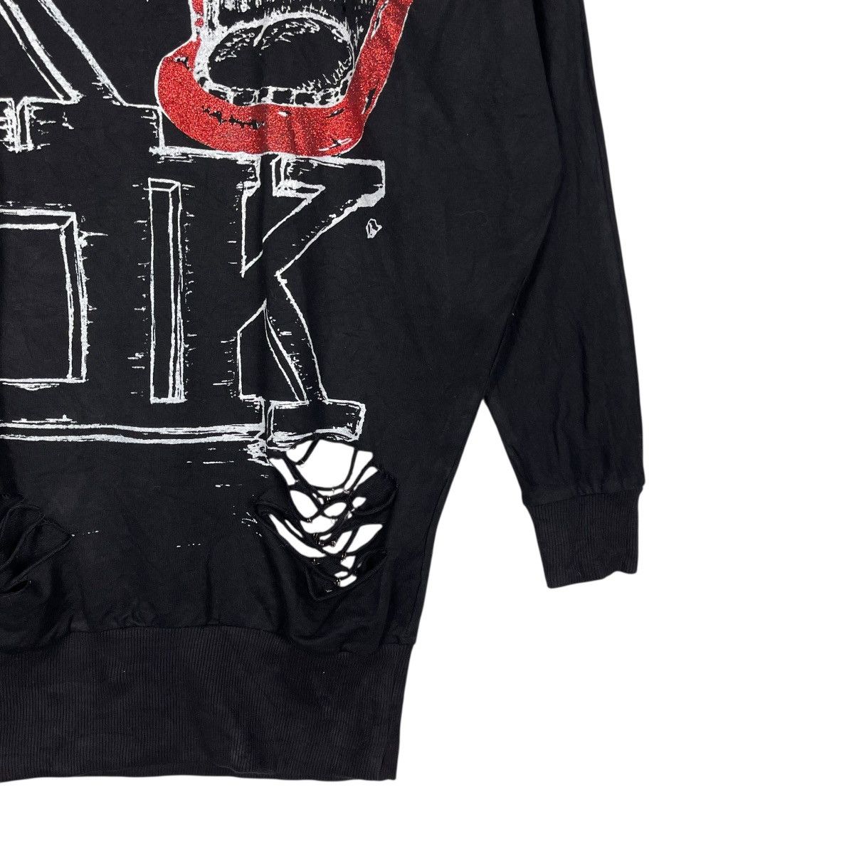 Hysteric Glamour GLAD NEWS INSPIRED HYSTERIC GLAMOUR LONGSLEEVE WITH JUMPER Size M / US 6-8 / IT 42-44 - 4 Thumbnail