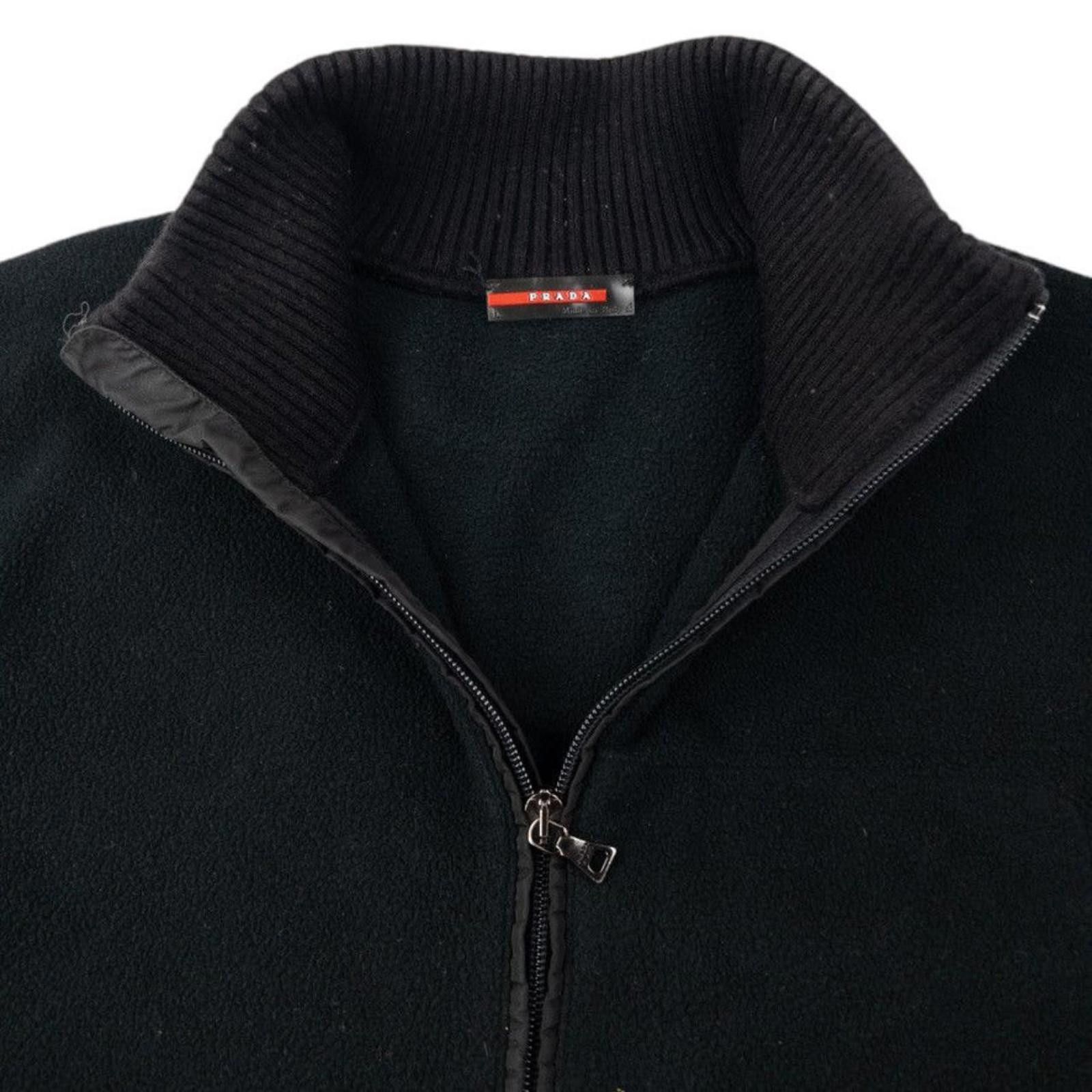 Prada Vintage Prada Sport Half Zip Fleece Jacket Size M Size US M / EU 48-50 / 2 - 3 Thumbnail