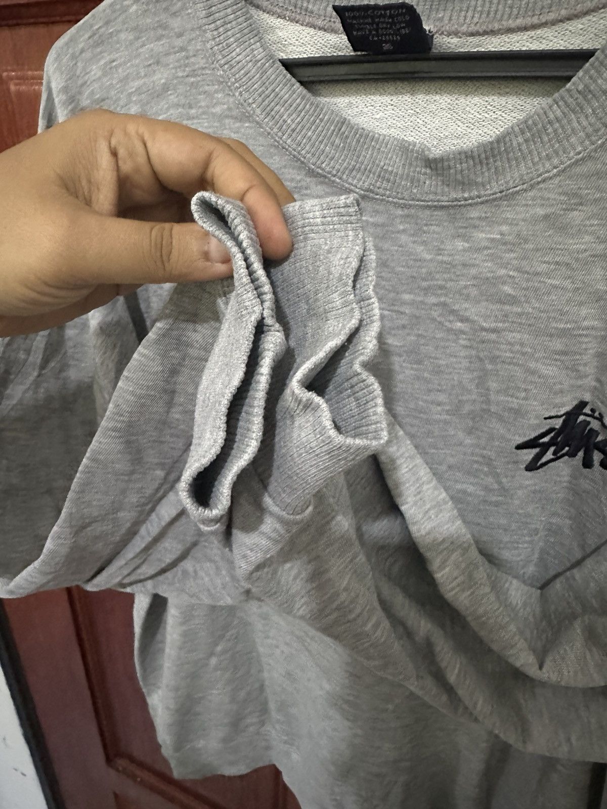 Stussy Vintage 90s Stussy Grey Sweatshirt Size US M / EU 48-50 / 2 - 5 Thumbnail