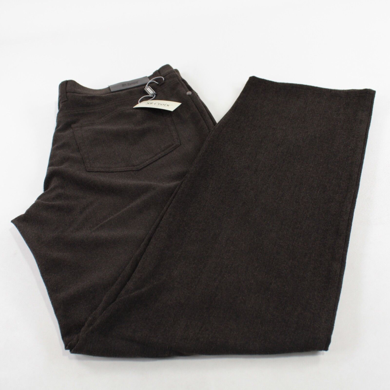 St. Croix St. Croix New with tags Dress Pants Size 38 US In Brown Size US 38 / EU 54 - 2 Thumbnail