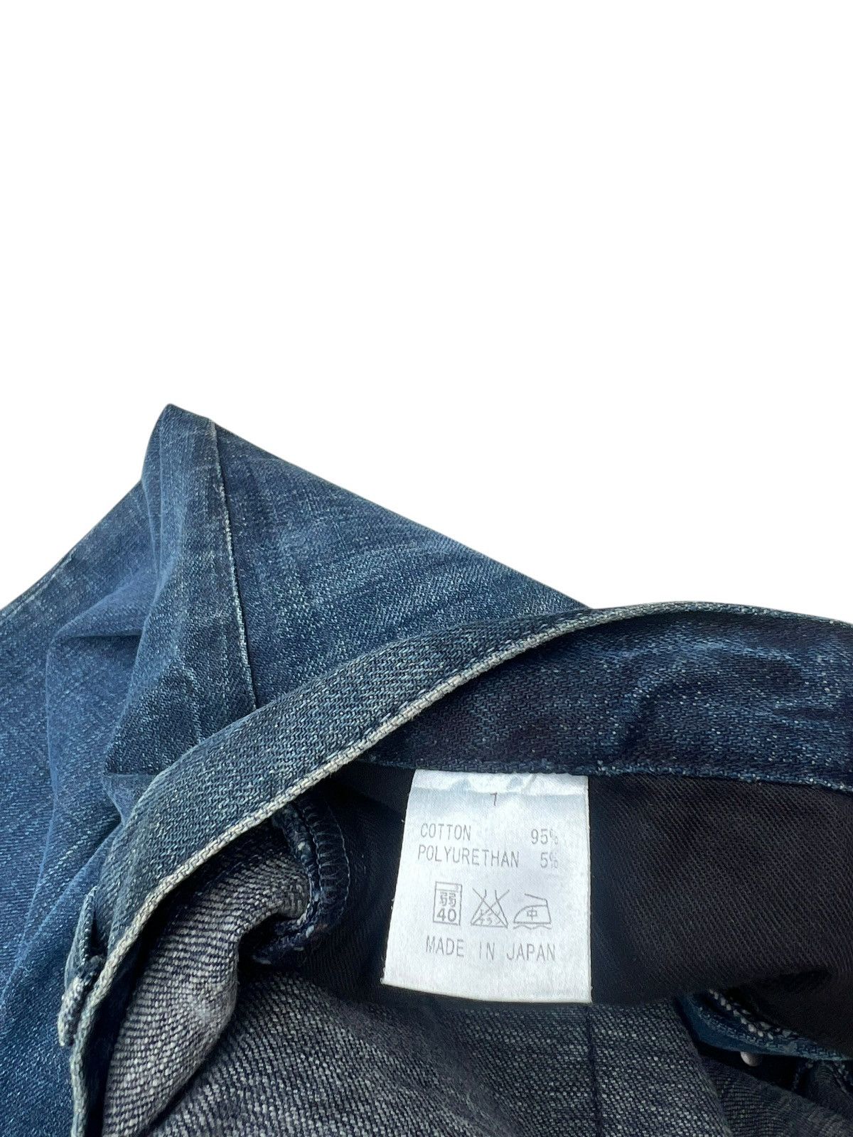 Japanese Brand Bring On The Noise Japan Dirty Muddy Denim Bootcut Jeans Size US 29 - 23 Thumbnail