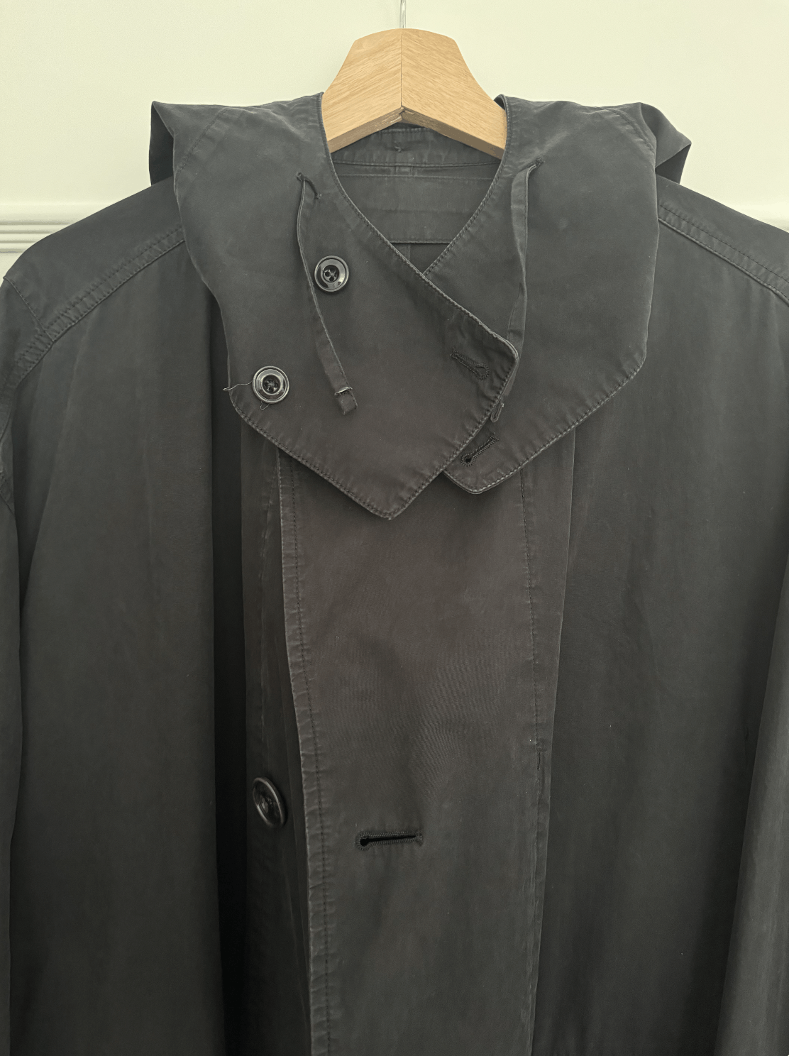 Christophe Lemaire Oversized Cotton Parka Coat 52 Size US L / EU 52-54 / 3 - 3 Thumbnail