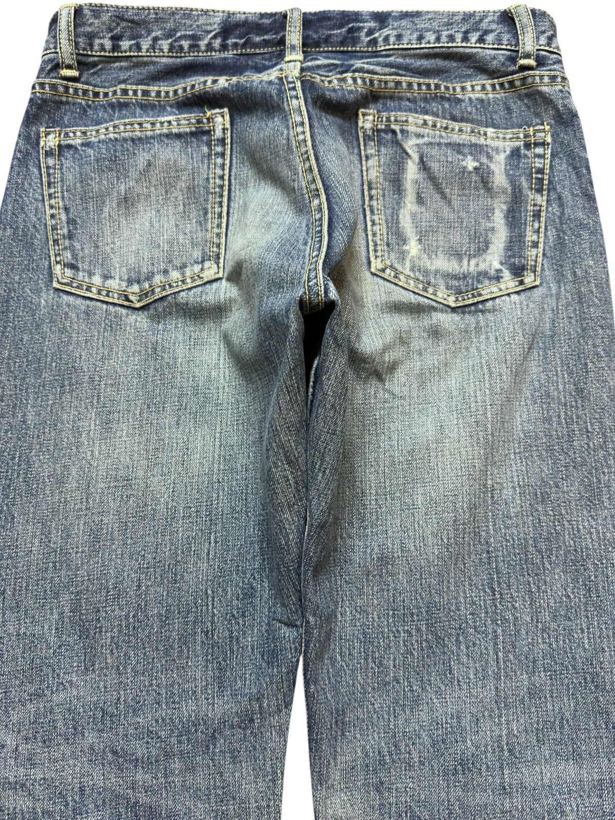 Japanese Brand Vintage Japanese Brand Faded Distressed Denjm Size US 32 / EU 48 - 6 Thumbnail