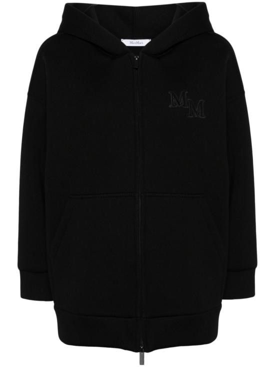 Max Mara MAX MARA Women Hoodies 2411921011600 OBBIA003 Black Size M / US 6-8 / IT 42-44 - 1 Thumbnail