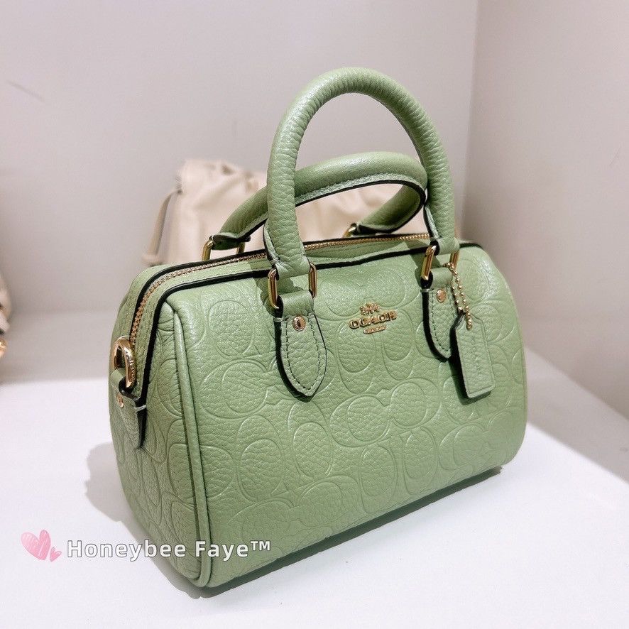 Coach Mini Rowan Crossbody Bag In Signature Leather CEW07 Size ONE SIZE - 6 Thumbnail