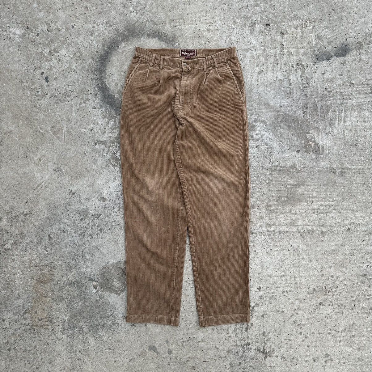 Vintage Vintage Corduroy Pants Marlboro Classic velveteen 90s Size US 32 / EU 48 - 3 Thumbnail