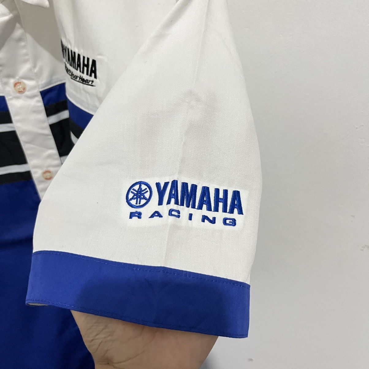 Yamaha Vintage Yamaha Racing Team Button Up Shirt Size US M / EU 48-50 / 2 - 7 Thumbnail