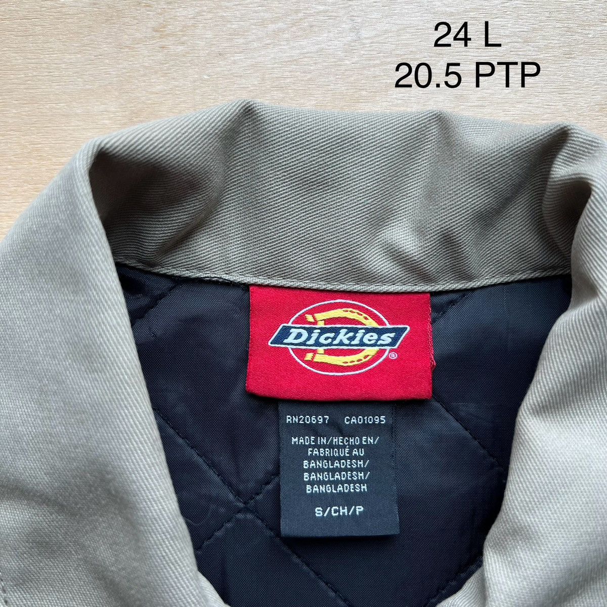 Dickies × Vintage Dickies Eisenhower Jacket S Khaki Full Zip Canvas Overcoat Size US S / EU 44-46 / 1 - 6 Thumbnail
