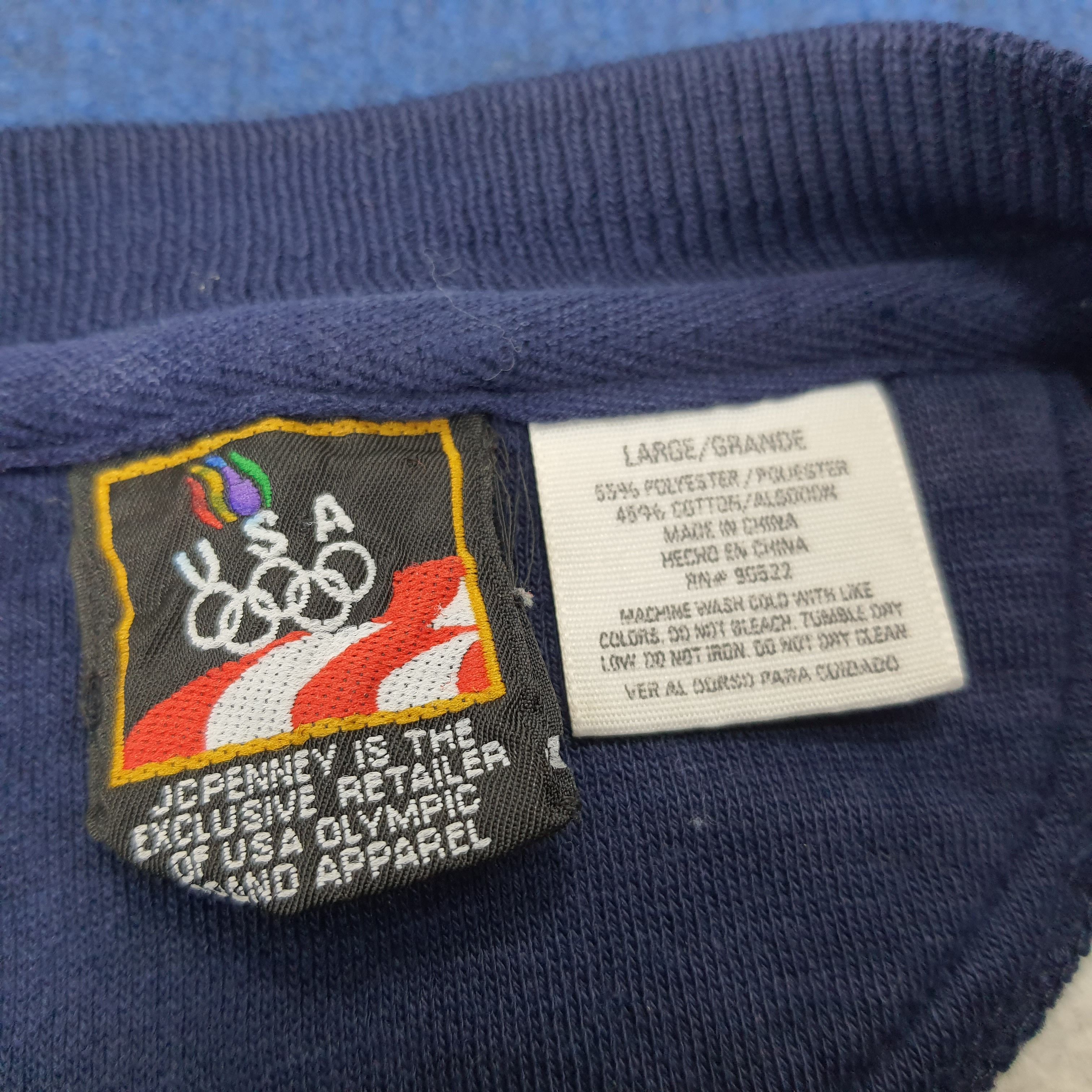 USA Olympics × Vintage Vintage USA Olympic Sportswear Sweatshirt Size US L / EU 52-54 / 3 - 5 Thumbnail