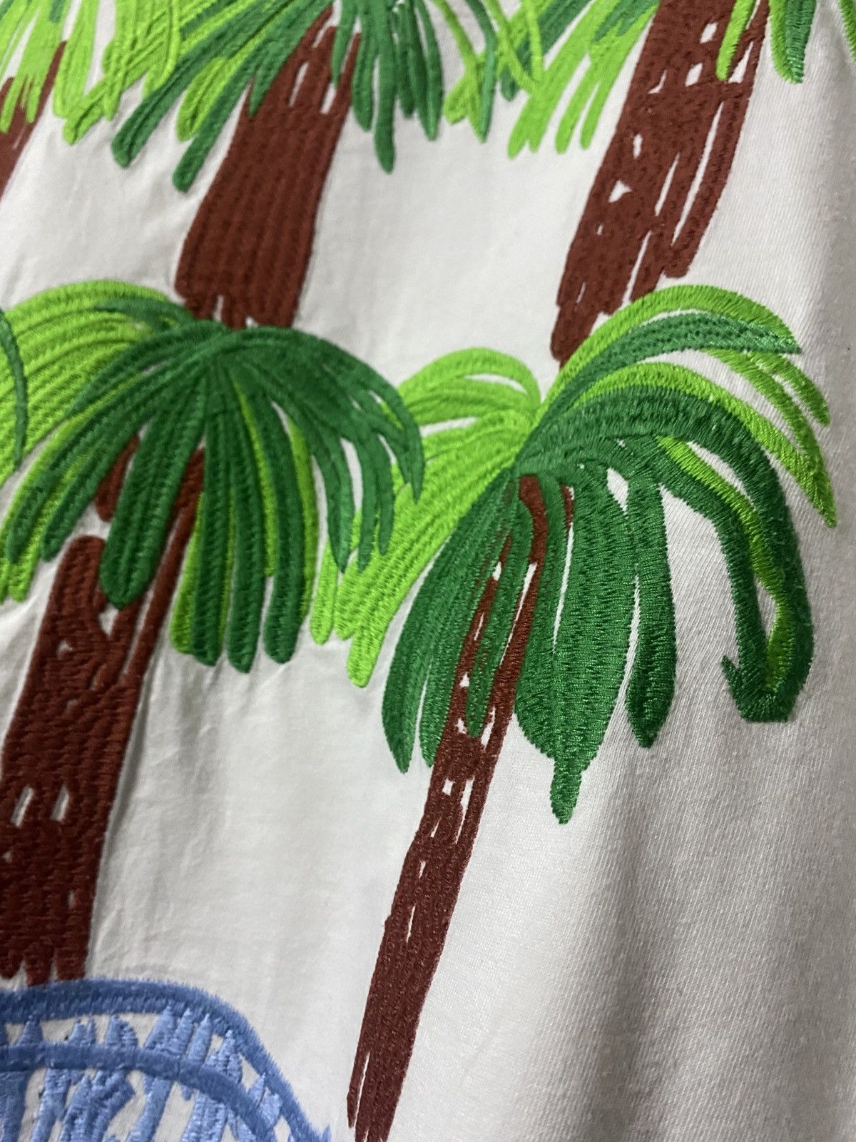 Tsumori Chisato TSUMORI CHISATO by NIKO And Embroidery Palm Tree Art Tshirt Size US XL / EU 56 / 4 - 3 Thumbnail