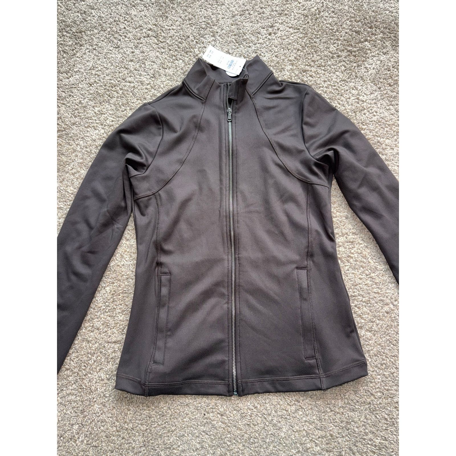 Hollister Hollister Gilly Hicks Active Zip-Up Jacket - Brown, M Size M / US 6-8 / IT 42-44 - 1 Thumbnail