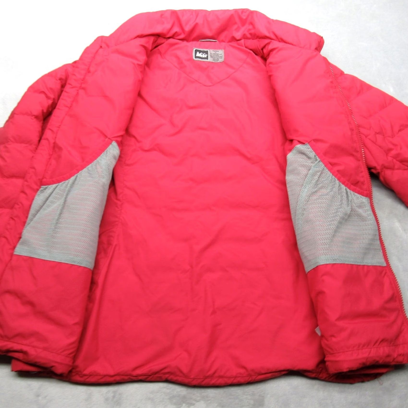 Vintage REI Co-op Down Jacket Womens Red Goose Puffer Lightweight Insulated Coat Winter Size M / US 6-8 / IT 42-44 - 6 Thumbnail