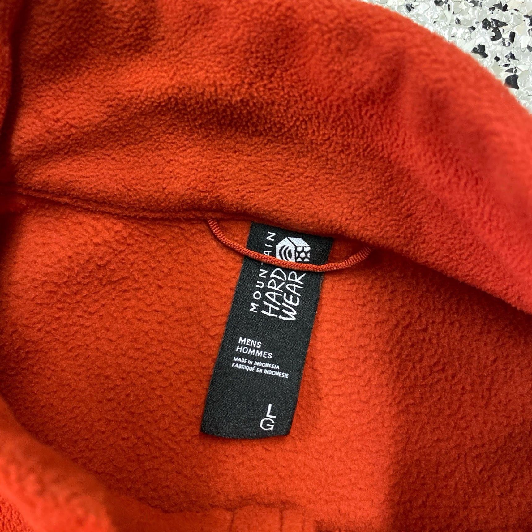 Mountain Hardwear Mountain Hardwear 1/4 Zip Fleece Pullover Orange Men’s Large Shirt Pullover Mens Orange 1/4 Zip Fleece Outdoor Classic Fall Winter Size US L / EU 52-54 / 3 - 2 Thumbnail