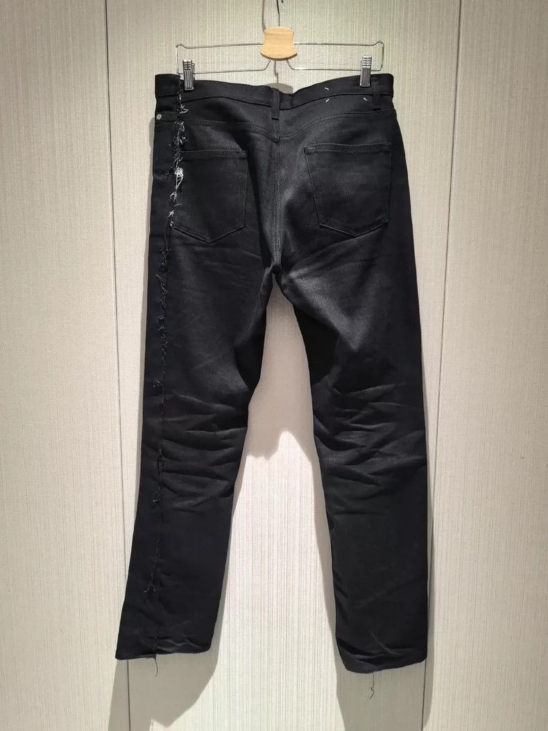 Maison Margiela Black stitching jeans 2502-Nextarrow